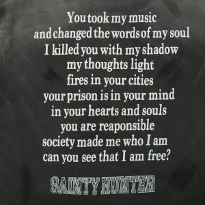 Saint Michael Sainty Hunter Graphic Vintage T-Shirt Back Print