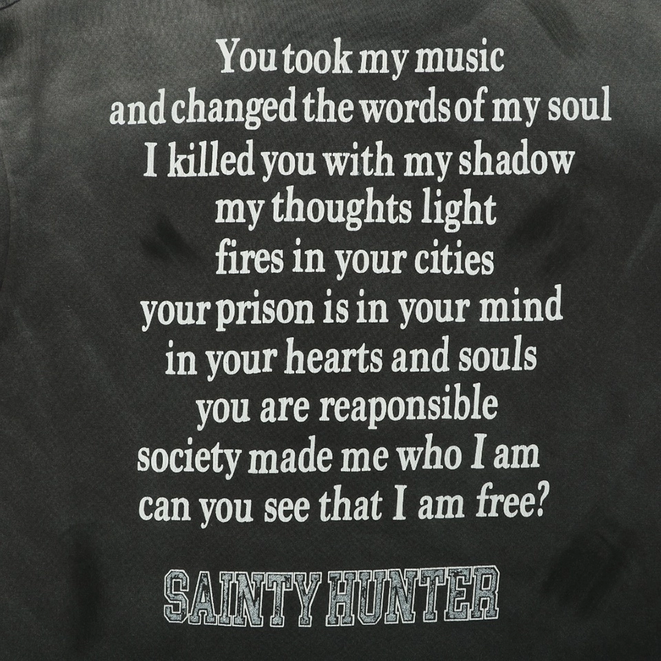 Saint Michael Sainty Hunter Graphic Vintage T-Shirt Back Print