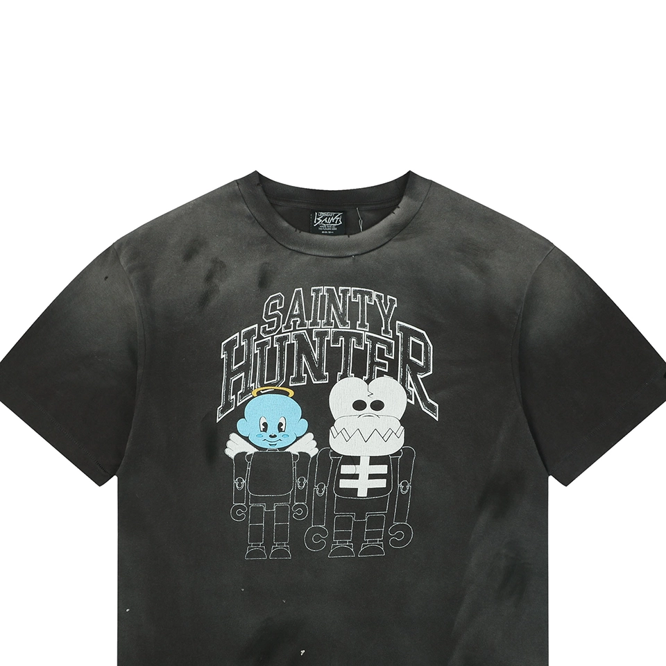 Saint Michael Sainty Hunter Graphic Vintage T-Shirt