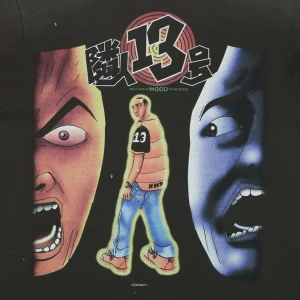 Saint Michael × Neighbor No.13 Graphic T-Shirt Front Print