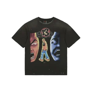 Saint Michael × Neighbor No.13 Graphic T-Shirt Front view