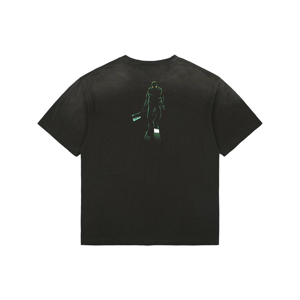 Saint Michael × Neighbor No.13 Graphic T-Shirt Back view