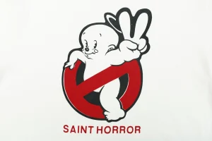 Saint Michael × The KLF × Kosuke Kawamura Ghost Baby Graphic T-Shirt Front Print