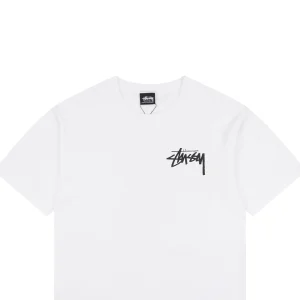 Stussy Graffiti Skateboard Print T-Shirt White