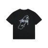 Stussy Graffiti Skateboard Print T-Shirt (Black/White)