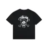 Stussy Graffiti Skull Print T-Shirt (Black/White)