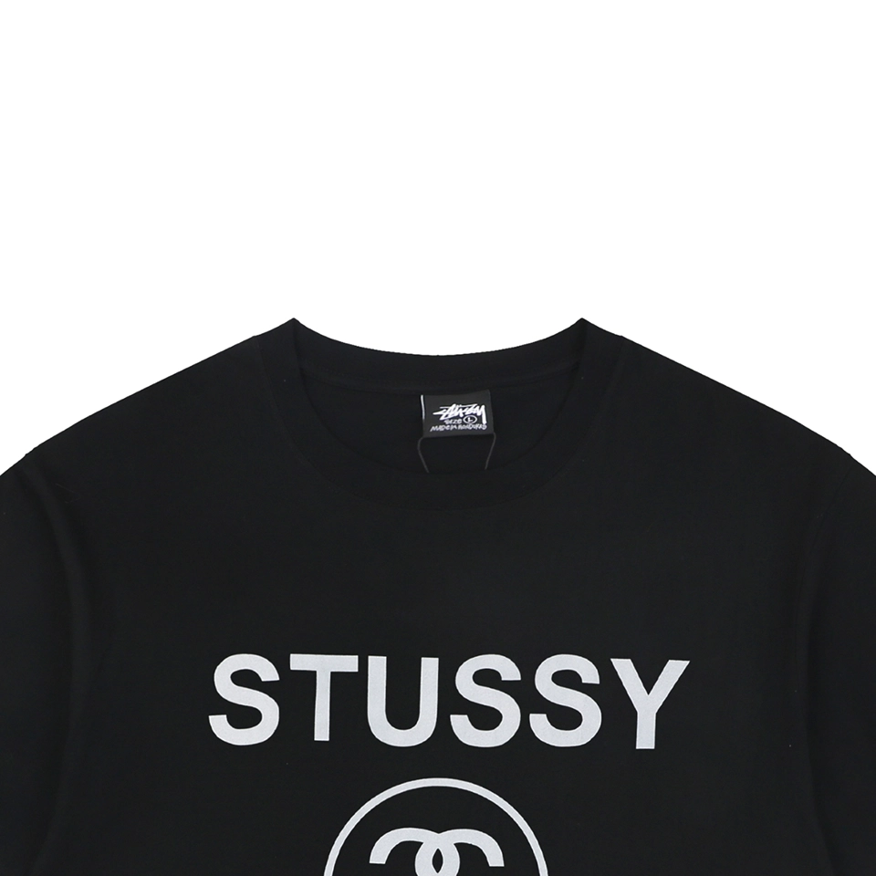 Stussy N4 Graphic Logo T-Shirt Black