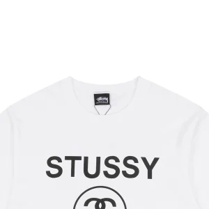 Stussy N4 Graphic Logo T-Shirt White
