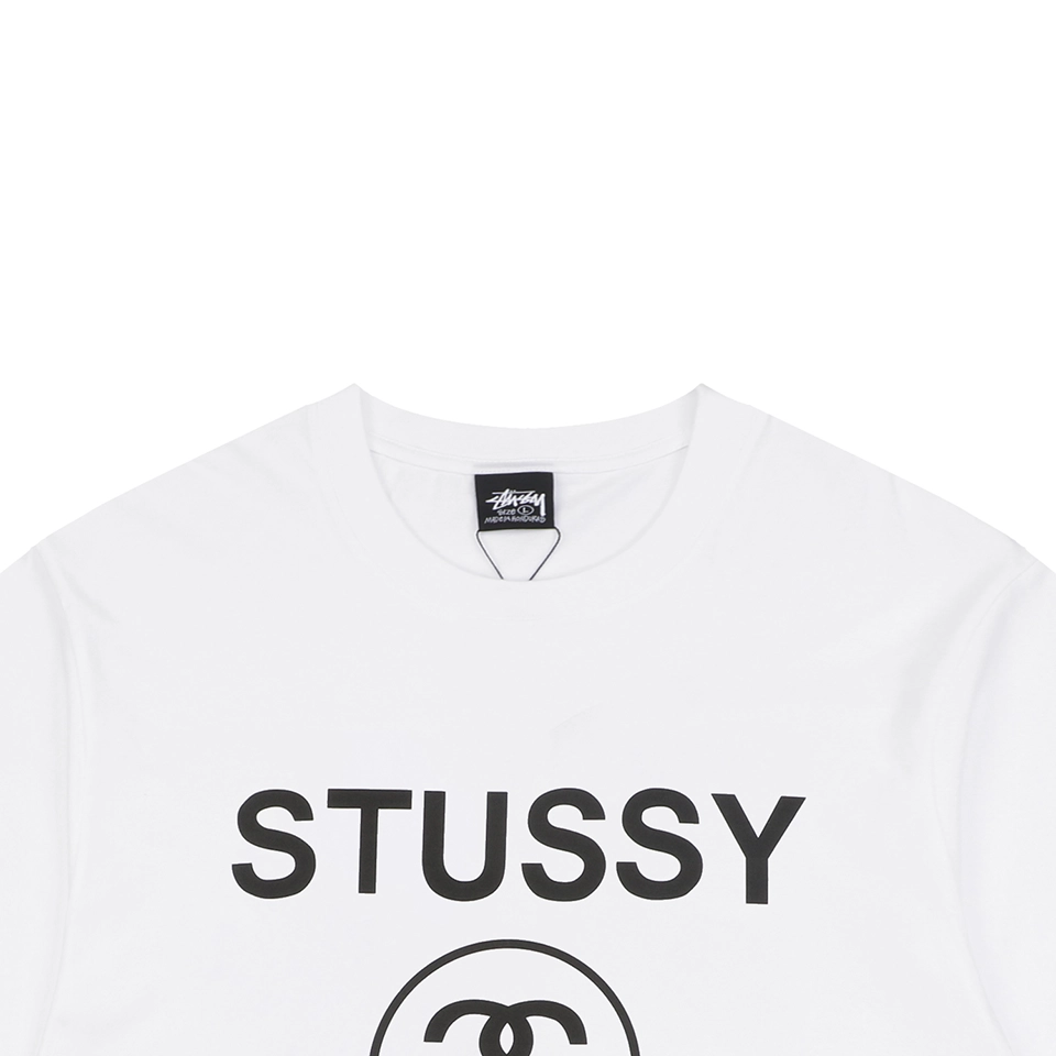 Stussy N4 Graphic Logo T-Shirt White