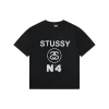 Stussy N4 Graphic Logo T-Shirt (Black/White)