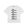 We11done Five-Stack Logo Print T-Shirt (White/Grey/Black)