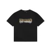 We11done Hollow Yellow Letter Print T-Shirt
