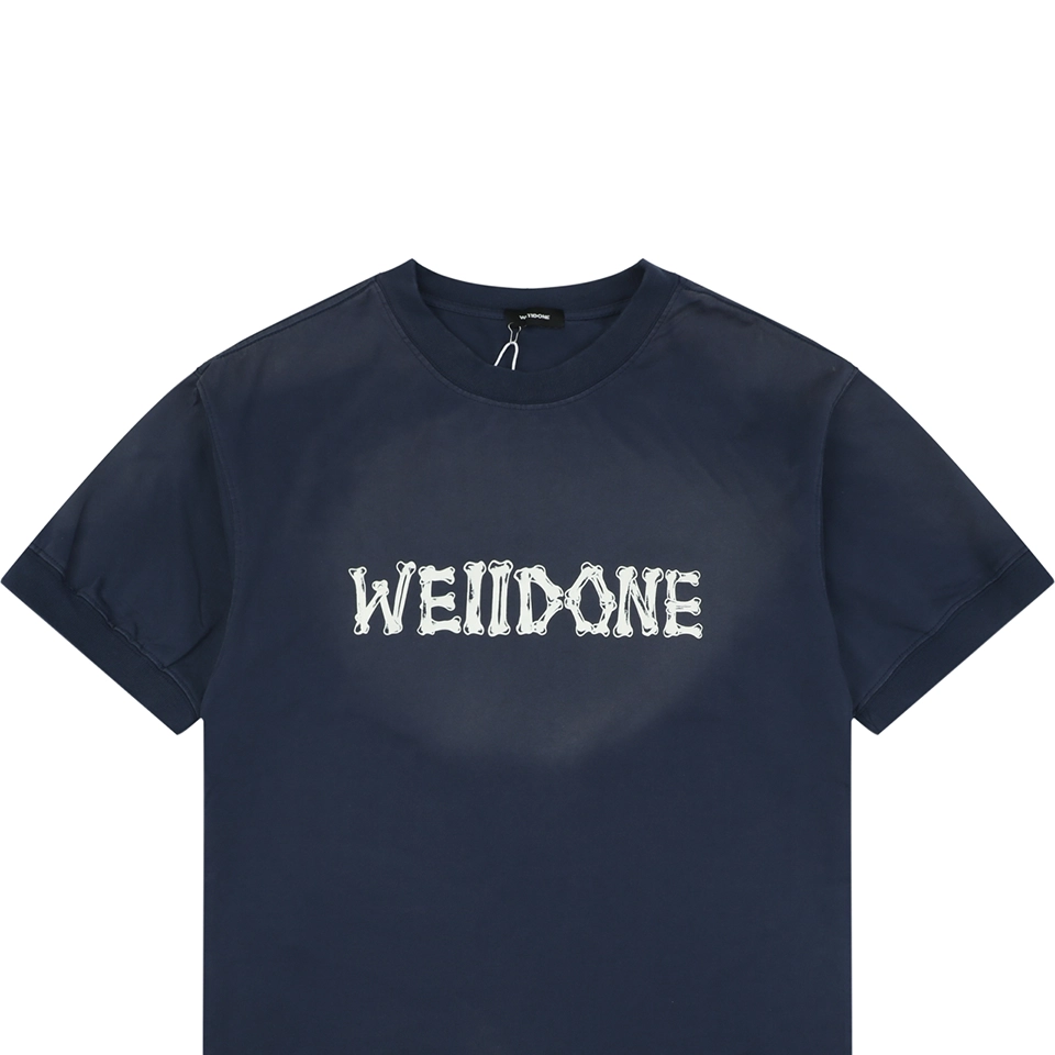 We11done Skeleton Logo Graphic T-Shirt