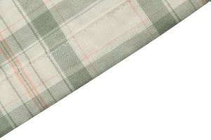 Acne Studios Checked Hooded Jacket Beige