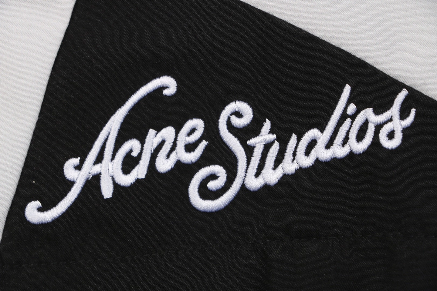 Acne Studios Color Block Woven Shorts Brand