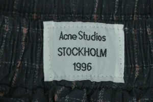 Acne Studios Double Waist Patch Logo Sweatpants Brand label