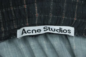 Acne Studios Double Waist Patch Logo Sweatpants Brand label
