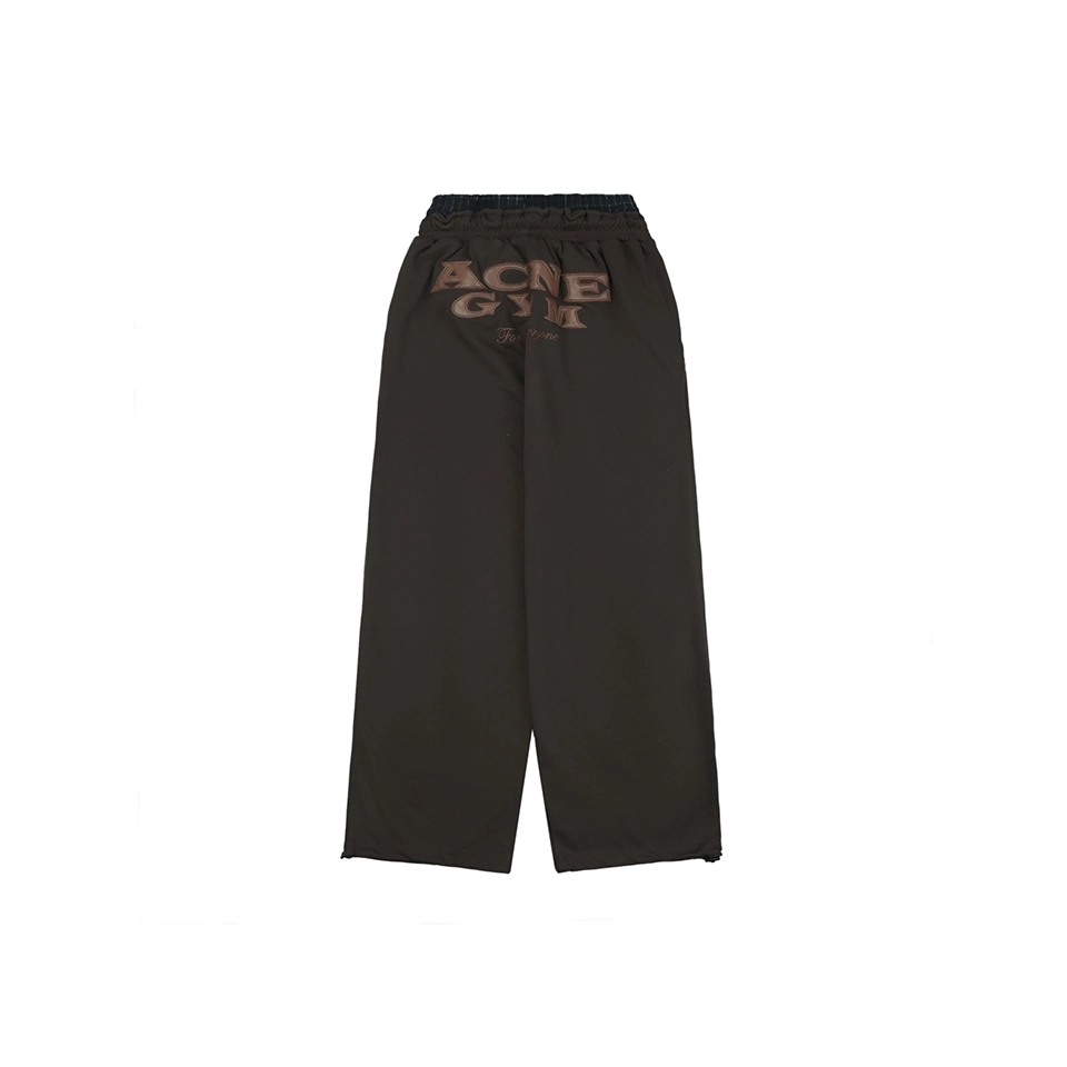 Acne Studios Double Waist Patch Logo Sweatpants Back view