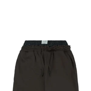 Acne Studios Double Waist Patch Logo Sweatpants