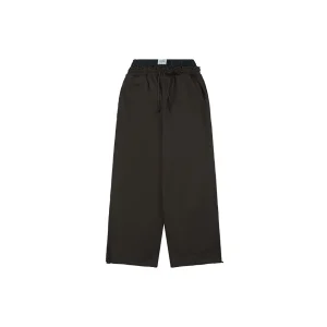 Acne Studios Double Waist Patch Logo Sweatpants Front view