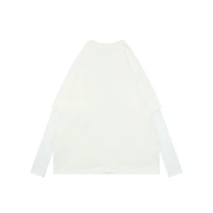 Acne Studios Floral Letter Embroidery Layered Shirt Back view