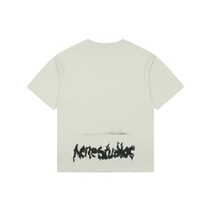 Acne Studios Thorn Logo Distressed T-Shirt Back view