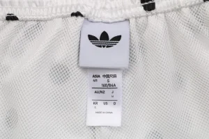Adidas Trefoil Polka Dot Wide-Leg Track Pants White Brand label