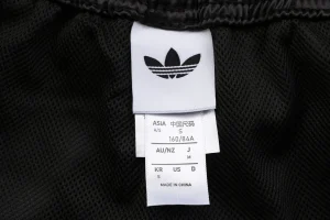 Adidas Trefoil Polka Dot Wide-Leg Track Pants Black Brand label