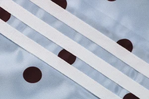 Adidas Trefoil Polka Dot Wide-Leg Track Pants Blue