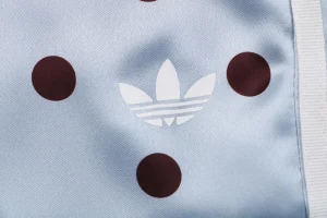 Adidas Trefoil Polka Dot Wide-Leg Track Pants Blue Brand