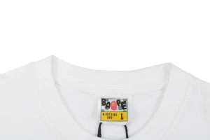 BAPE Owl & Baby Milo Graphic T-Shirt White Collar