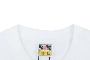 BAPE Target Ape Head Graphic T-Shirt White Collar
