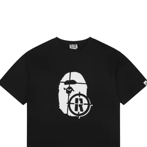 BAPE Target Ape Head Graphic T-Shirt Black