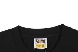 BAPE Target Ape Head Graphic T-Shirt Black Collar