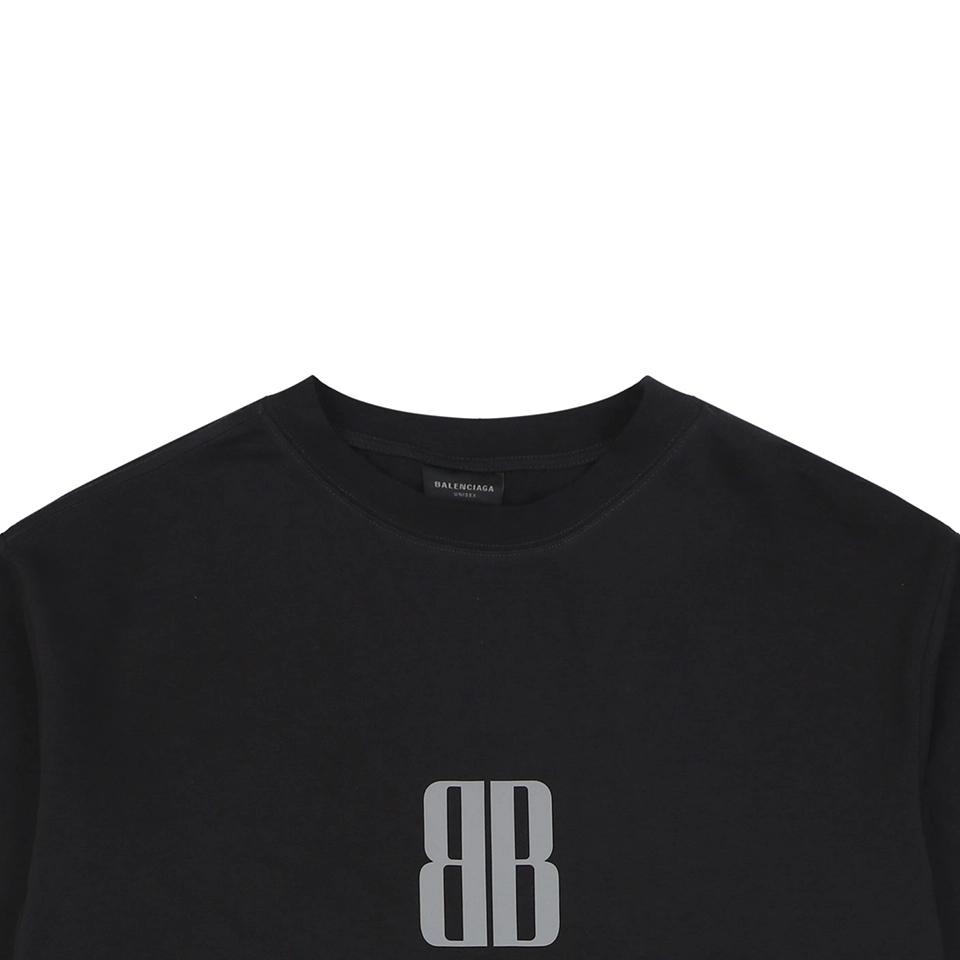 Balenciaga BB Logo Graphic T-Shirt