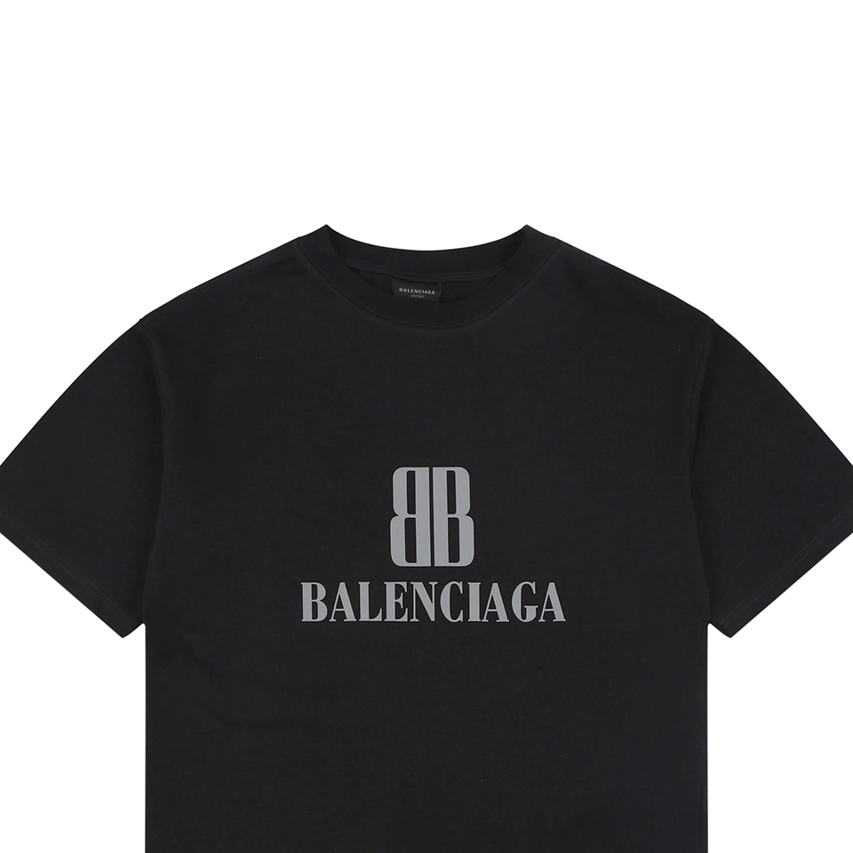 Balenciaga BB Logo Graphic T-Shirt