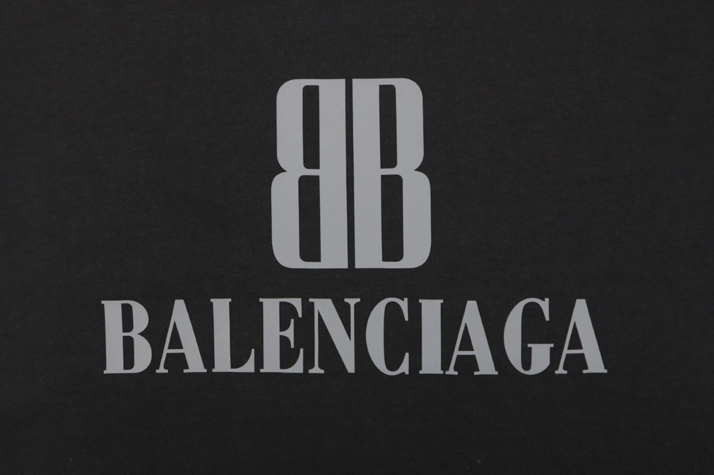 Balenciaga BB Logo Graphic T-Shirt Front Print