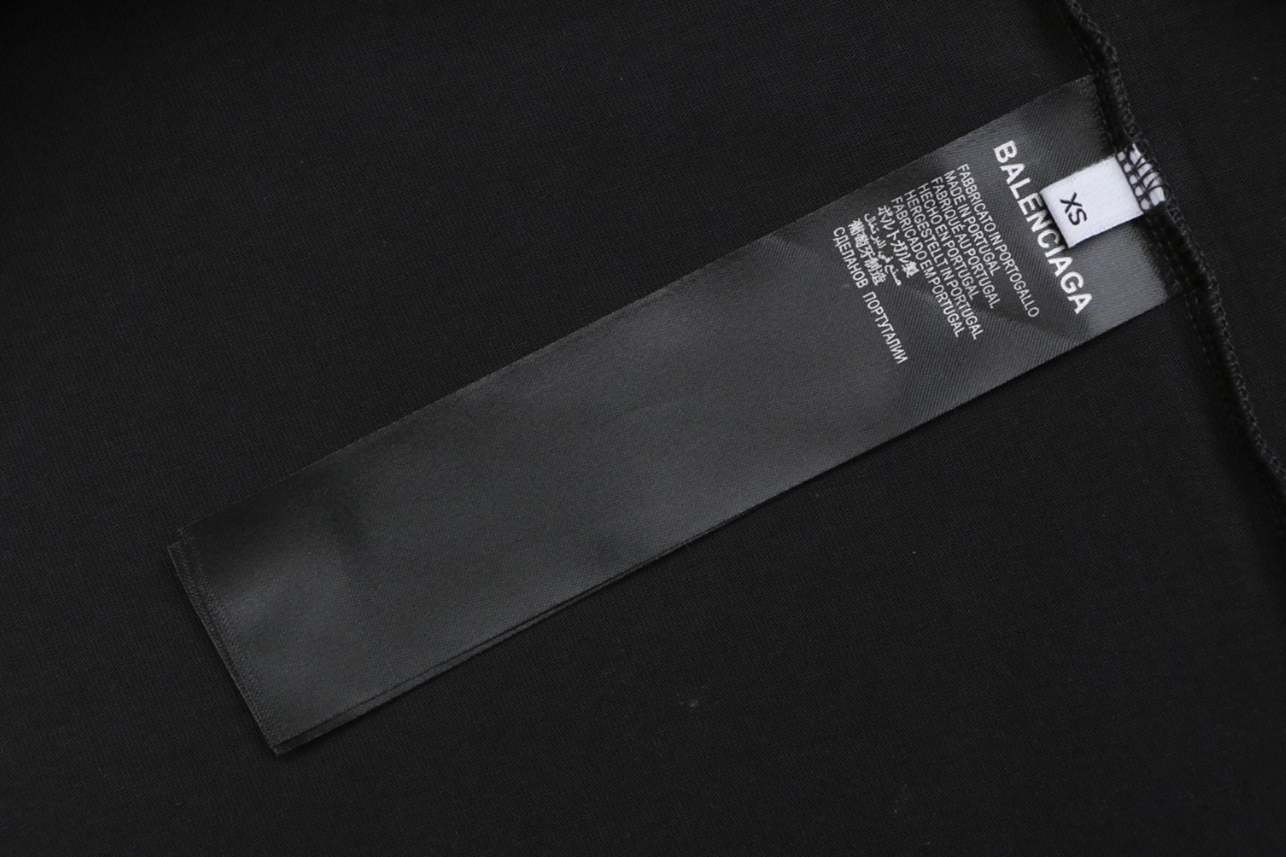 Balenciaga BB Logo Graphic T-Shirt Wash label