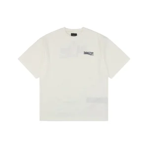 Balenciaga Coca-Cola Logo Embroidery T-Shirt Front view