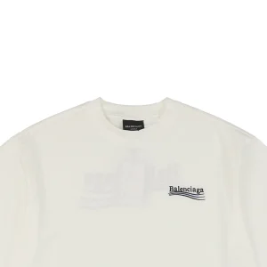 Balenciaga Coca-Cola Logo Embroidery T-Shirt