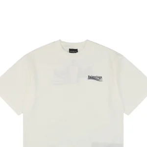 Balenciaga Coca-Cola Logo Embroidery T-Shirt
