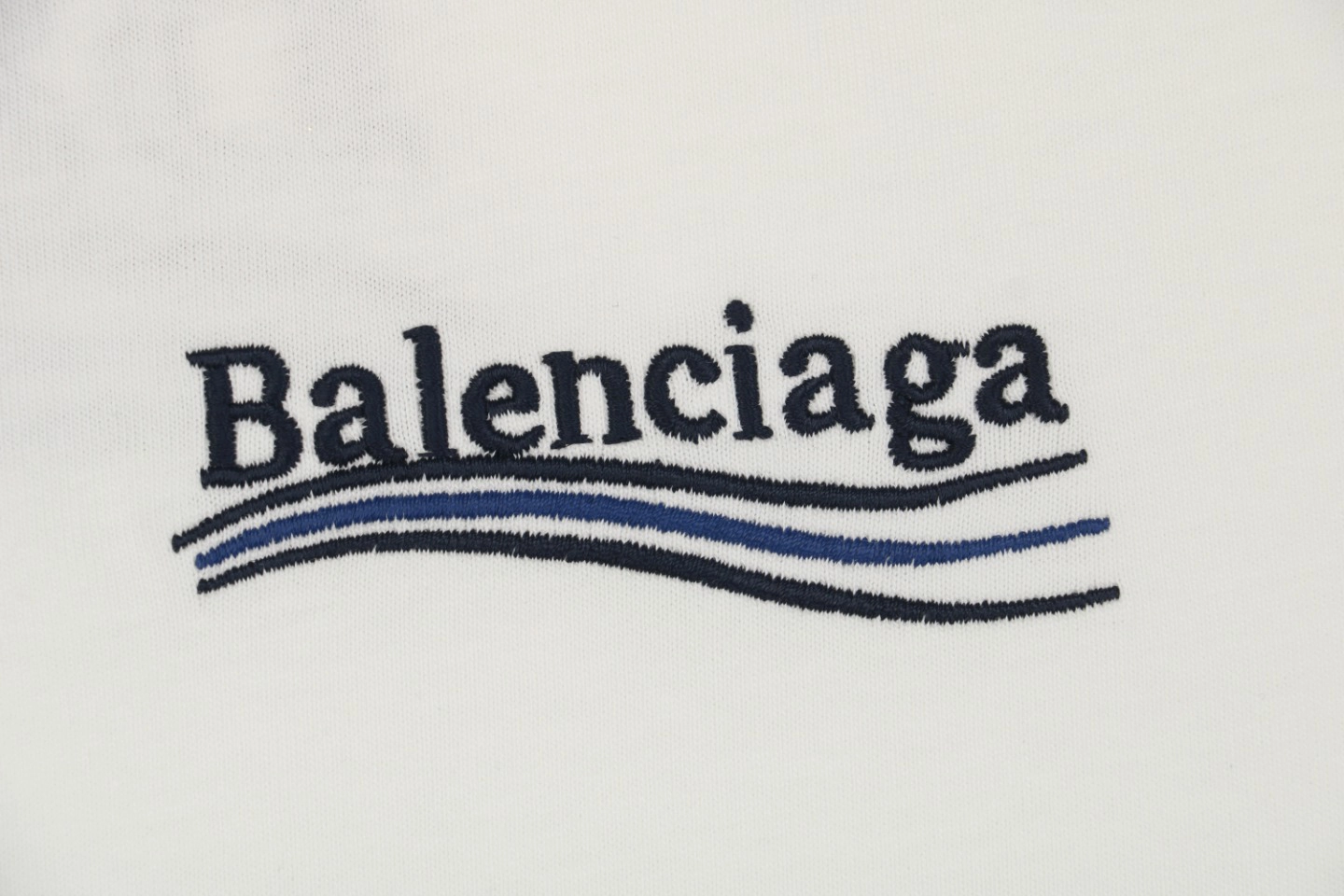 Balenciaga Coca-Cola Logo Embroidery T-Shirt Brand Print