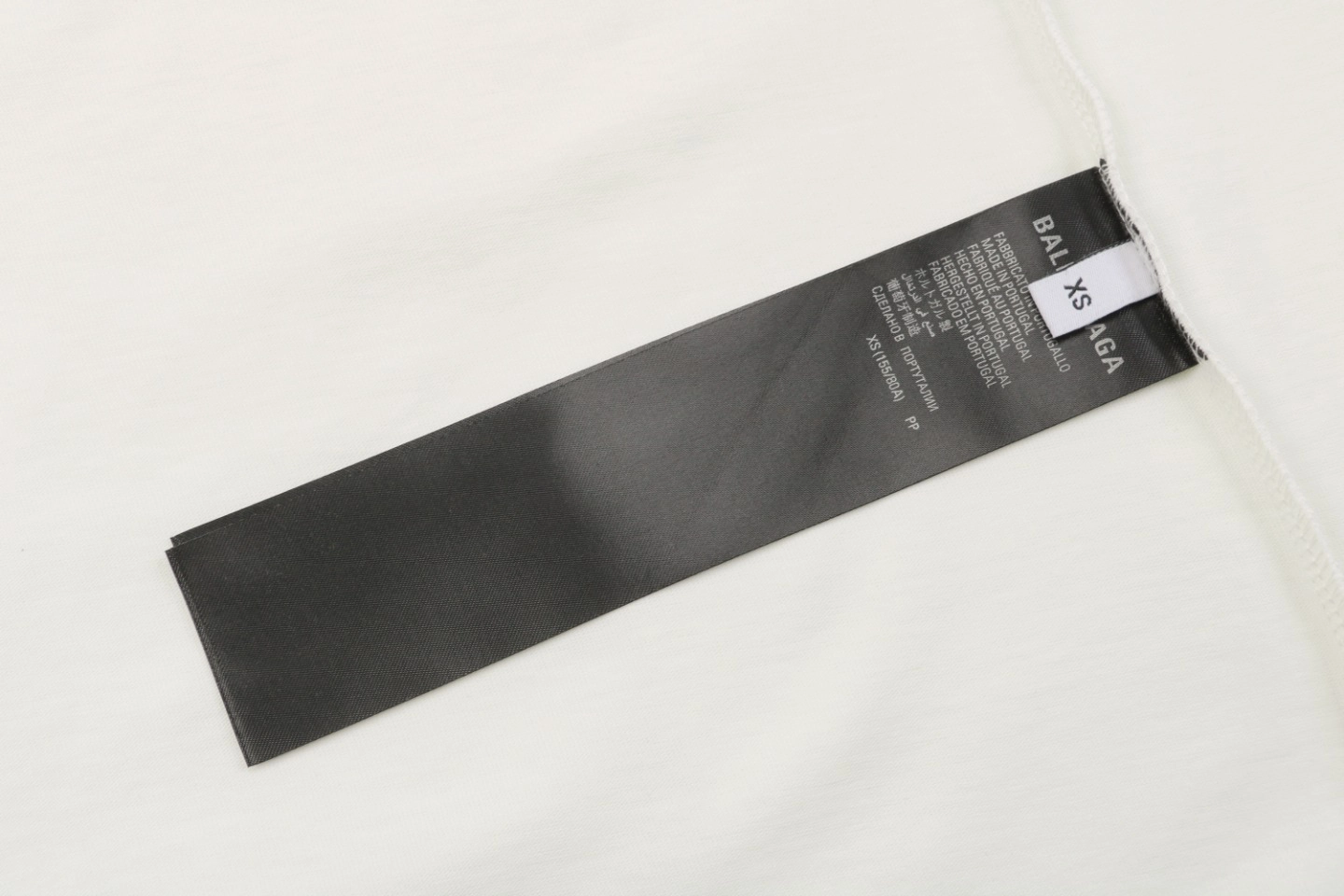Balenciaga Coca-Cola Logo Embroidery T-Shirt Wash label