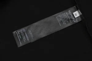 Balenciaga Faded Carnation Graphic T-Shirt Wash label