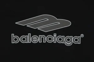 Balenciaga Football Logo Jersey T-Shirt Grey Brand