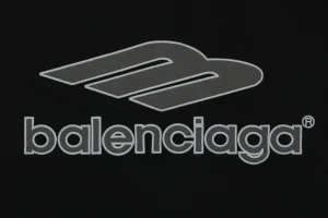 Balenciaga Football Logo Jersey T-Shirt Grey Brand