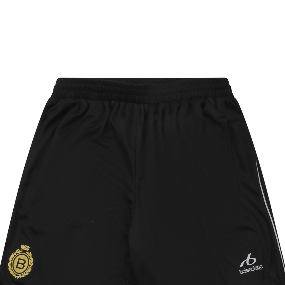 Balenciaga Laurel B Reflective Athletic Shorts