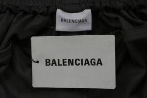 Balenciaga Laurel B Reflective Athletic Shorts Brand label