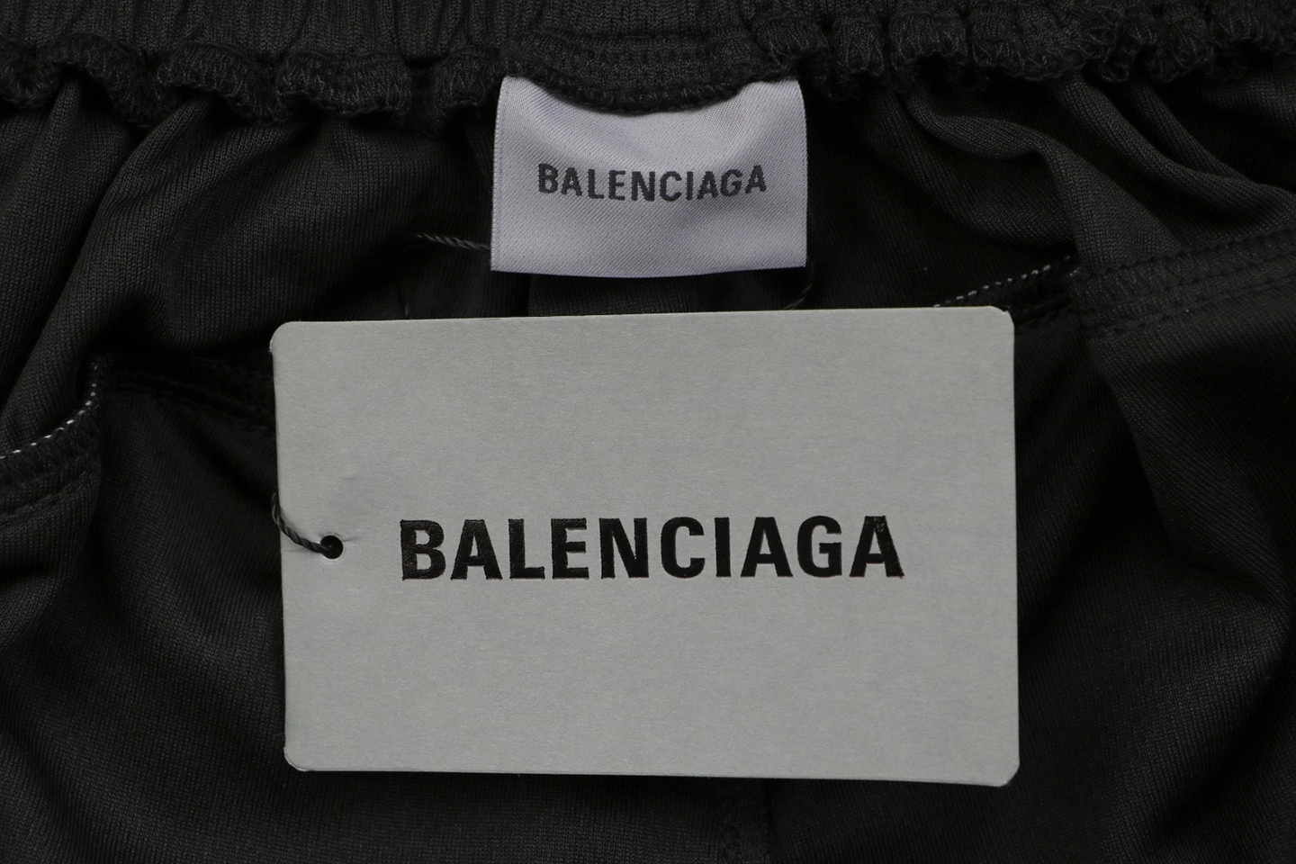 Balenciaga Laurel B Reflective Athletic Shorts Brand label