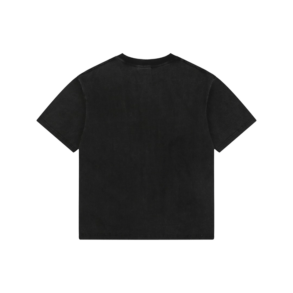 Balenciaga Mirror Logo Paris T-Shirt Black Back view